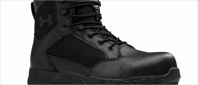 Under armor safety shoes